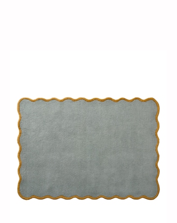 Scalloped Elsie Hand-Tufted Woollen Rug