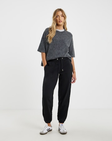 Black Core Oversized Joggers