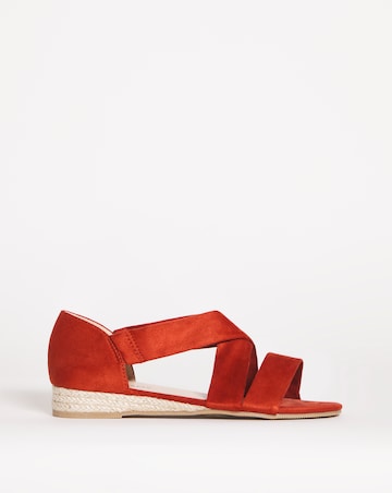Sonya Multi Strap Espadrille - Extra Wide Fit (EEE)
