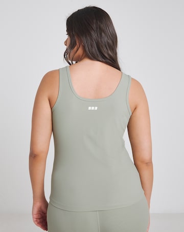 Simply Be SB3 Ribbed Tank Top