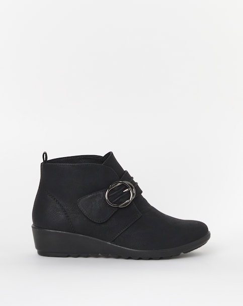 Cushion Walk Touch & Close Ankle Boot E Fit