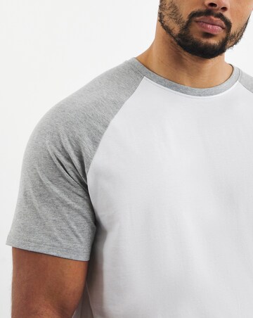 3 Pack Raglan T-Shirts Long Length