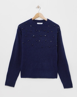 Joanna Hope Embellished Knit Jumper