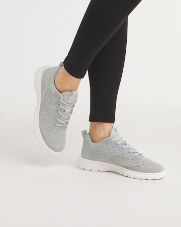 Cushion Walk Lace Up Trainers EEE Fit