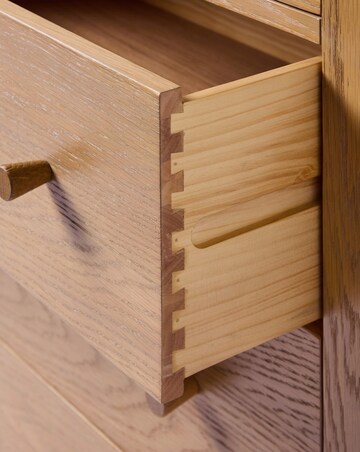 Caitlin Ready Assembled Wooden Small Chest of Drawers