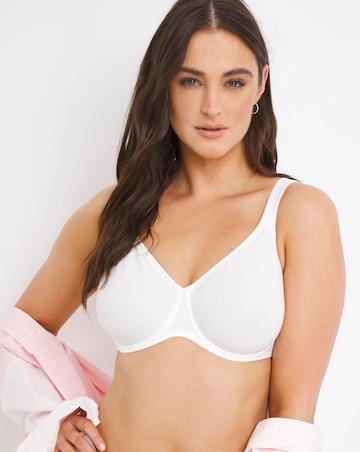 Triumph Modern Cotton Wired Bra White