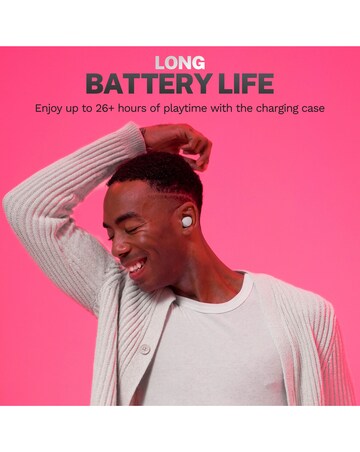 JLAB Go Air Pop True Wireless Earbuds - Cloud White