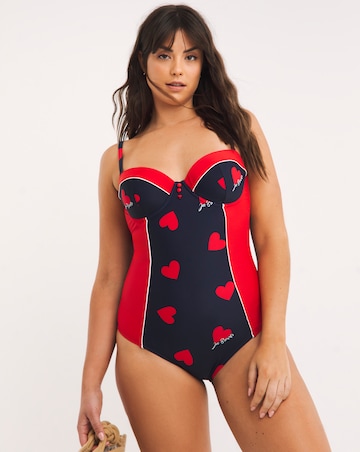 Joe Browns Retro Heart Wired Swimsuit