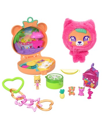 Polly Pocket Micro Plush Buddies Compact