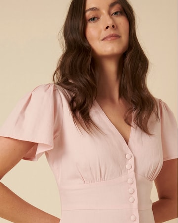 Nobody's Child Denim Alexa Midi Dress