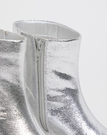 Mambo Kitten Heel Ankle Boots - Wide Fit (E)