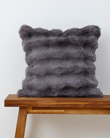 Bubble Faux Fur Cushion