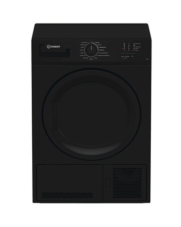 Indesit C YD C82 BBGL UK Condenser Tumble Dryer 8kg Black + Install