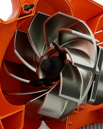 Flymo 18V EasiBlowVac Leaf Blower & Vacuum 4.0Ah Battery & Charger