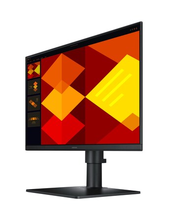 Samsung 22in Essentials S40GD 100Hz FHD Height Adjust Monitor - Black