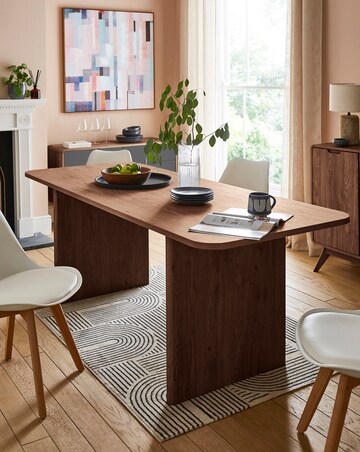 Gray & Osbourn Oslo Panel End Dining Table