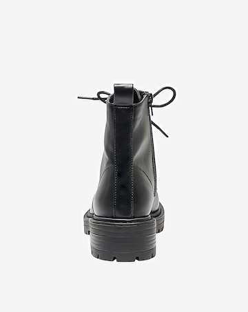 Only Bold Lace Up Chunky Ankle Boot Standard Fit