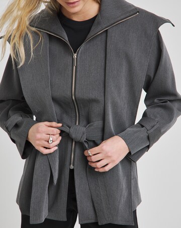 Religion Rhodium Trenchcoat