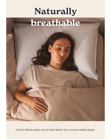 Sleepeezee Sumptuous Cotton Pillow