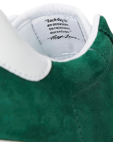 Polo Ralph Lauren Court Vulc Suede Trainer - Green