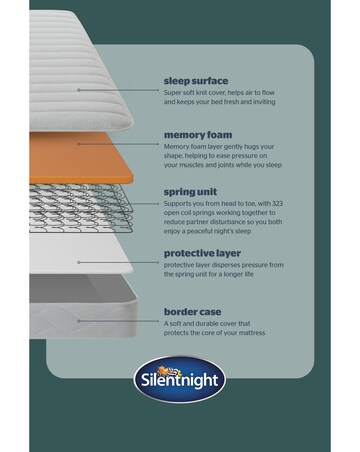 Silentnight Essentials Memory Mattress