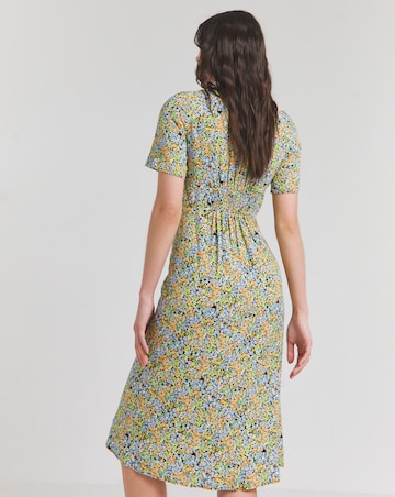 Nobody's Child Wildflower Print Alexa Midi Tea Dress