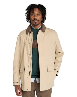 Timberland Waterproof Cotton Jacket - Natural