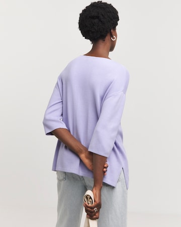 V Neck Boxy Jumper