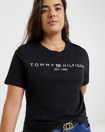 Tommy Hilfiger Logo Short Sleeve Crew Neck