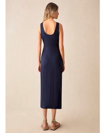 Ro&Zo Jersey Tie Waist Dress