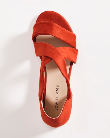 Sonya Multi Strap Espadrille - Extra Wide Fit (EEE)
