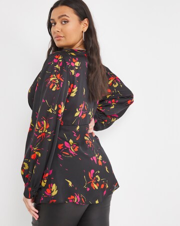 Joanna Hope Satin Blouse