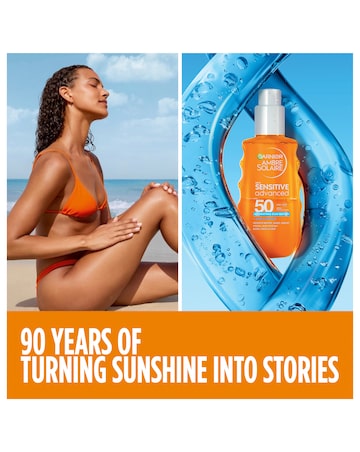 Garnier Ambre Solaire Sensitive Advanced Sun Protection Water 150ml