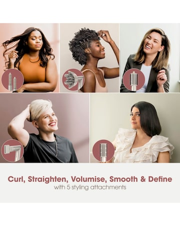 Shark FlexStyle 5-in-1 Air Styler & Hair Dryer with Storage Case - Stone