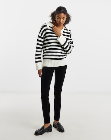 High Waist Velour Leggings