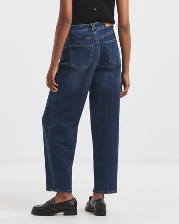 Mid Wash Barrel Jean