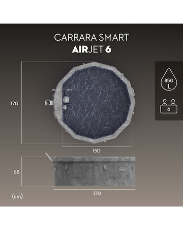 Lay-Z Spa Carrara Airjet 6