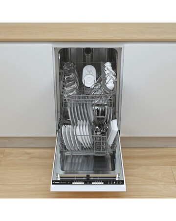 Candy Brava CDIH 2L952-80 Integrated Slimline Dishwasher 9 Place Black Install