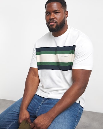 Ted Baker Chest Stripe Crew Neck T-shirt