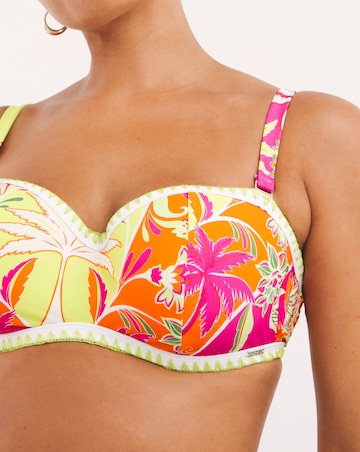 Figleaves Frida Underwired Bandeau Bikini Top
