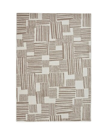 Catherine Lansfield Blocks Modern Abstract Rug