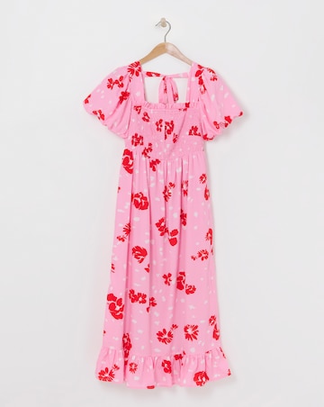Lovedrobe Puff Sleeve Maxi Dress