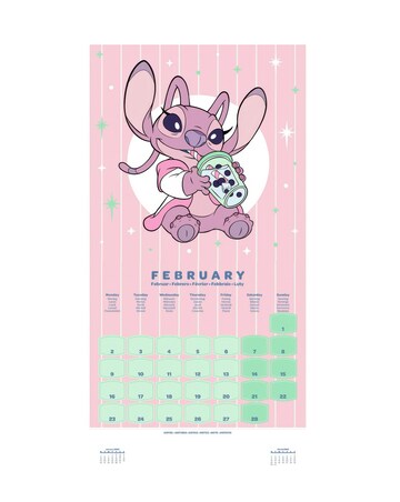 Lilo & Stitch 2026 Square Calendar