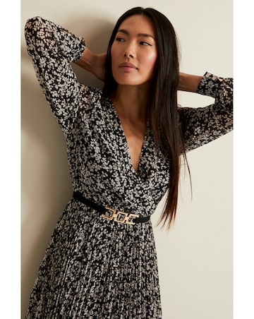 Phase Eight Kezia Floral Wrap Midi Dress