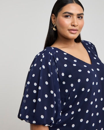 Joanna Hope Puff Sleeve Blouse