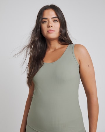 Simply Be SB3 Ribbed Tank Top