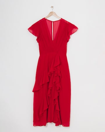 Joanna Hope Ruffle Maxi Dress