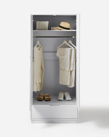 Ellia Double Wardrobe