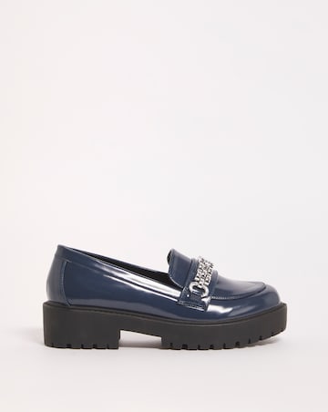 Dara Hardware Trim Loafer Shoes - Extra Wide Fit (EEE)