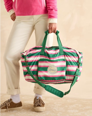 Joules Packaway Duffle Bag - Resort Stripe